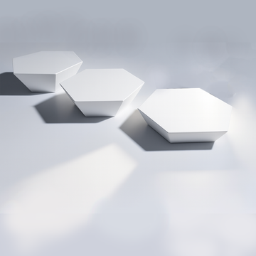 BEVEL EDGE MODULAR HEXAGON RISER