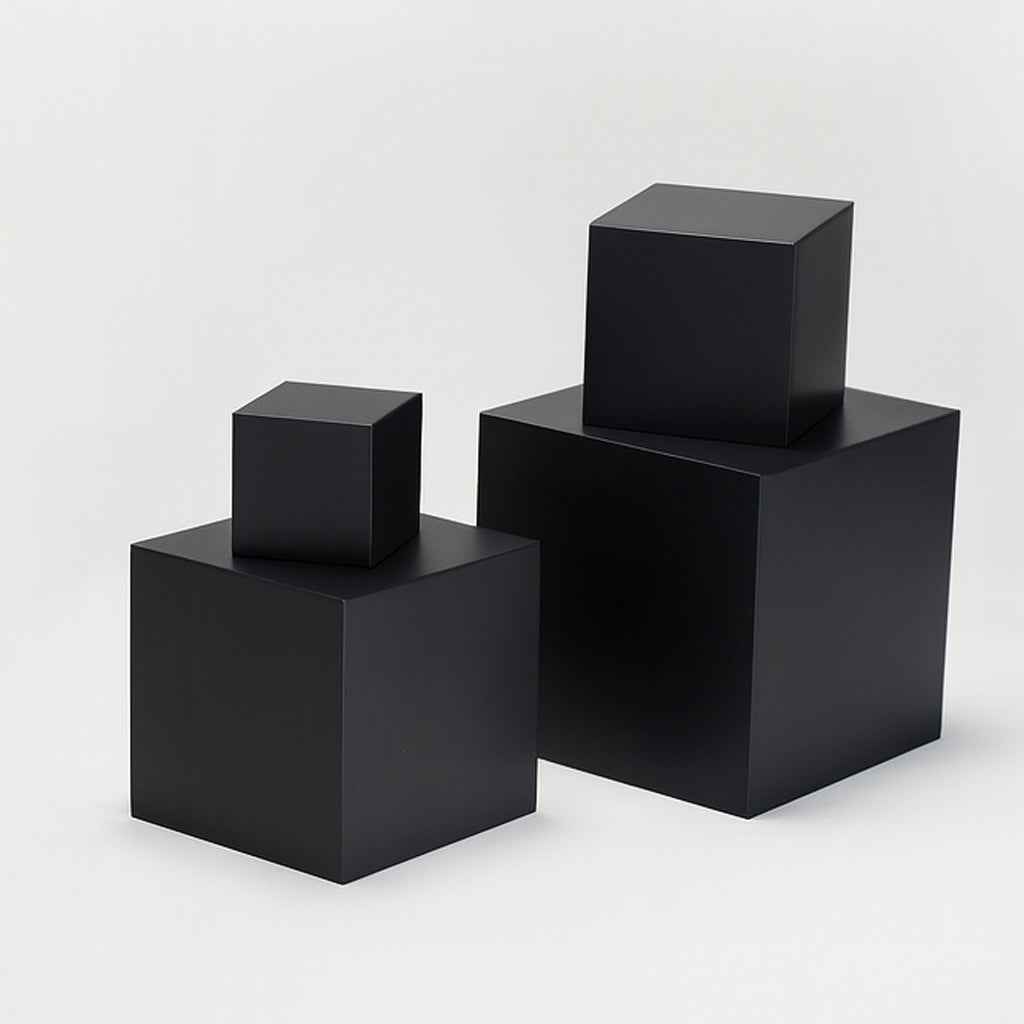 NESTING CUBE DISPLAY RISER / BOX