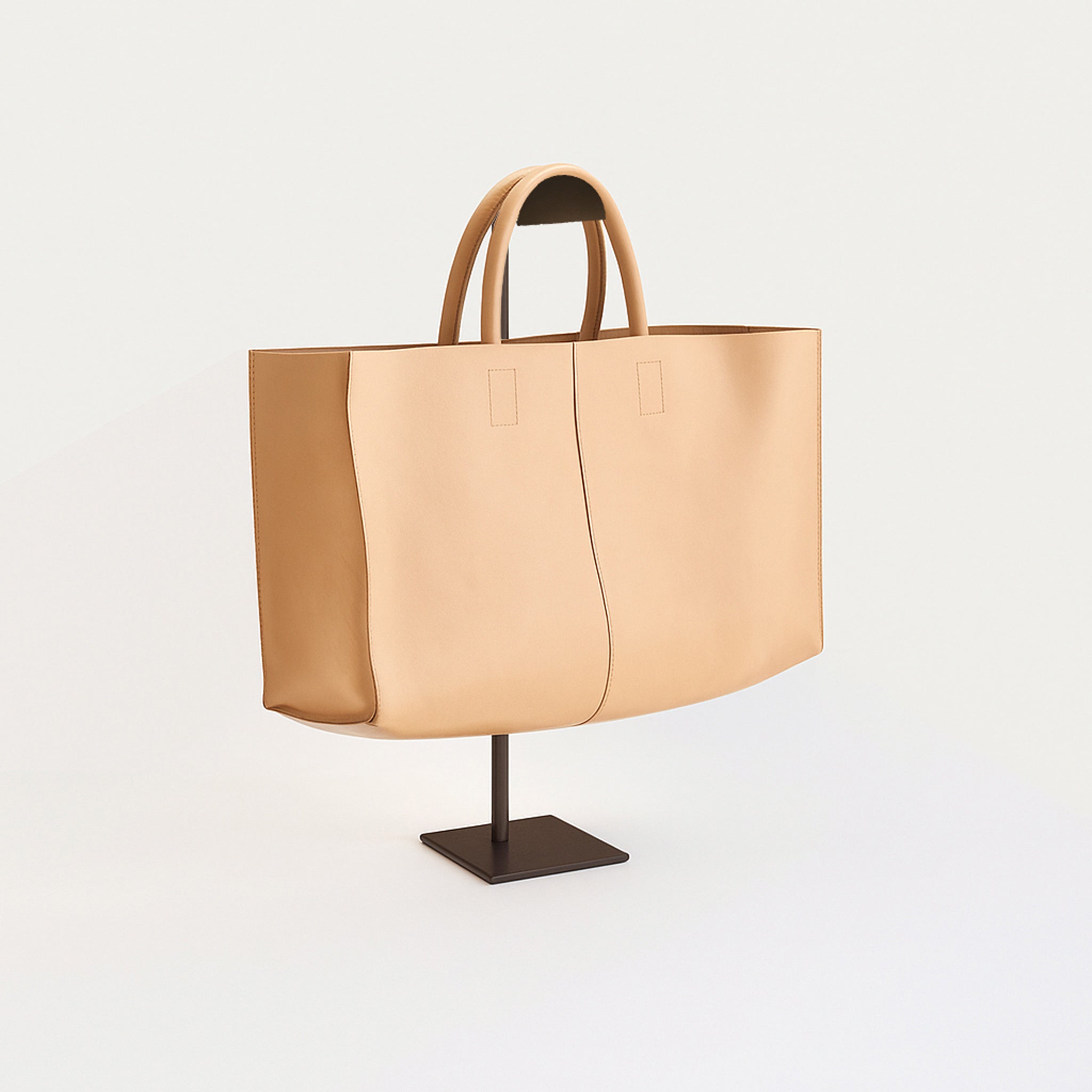 ADJUSTABLE METAL BAG DISPLAY