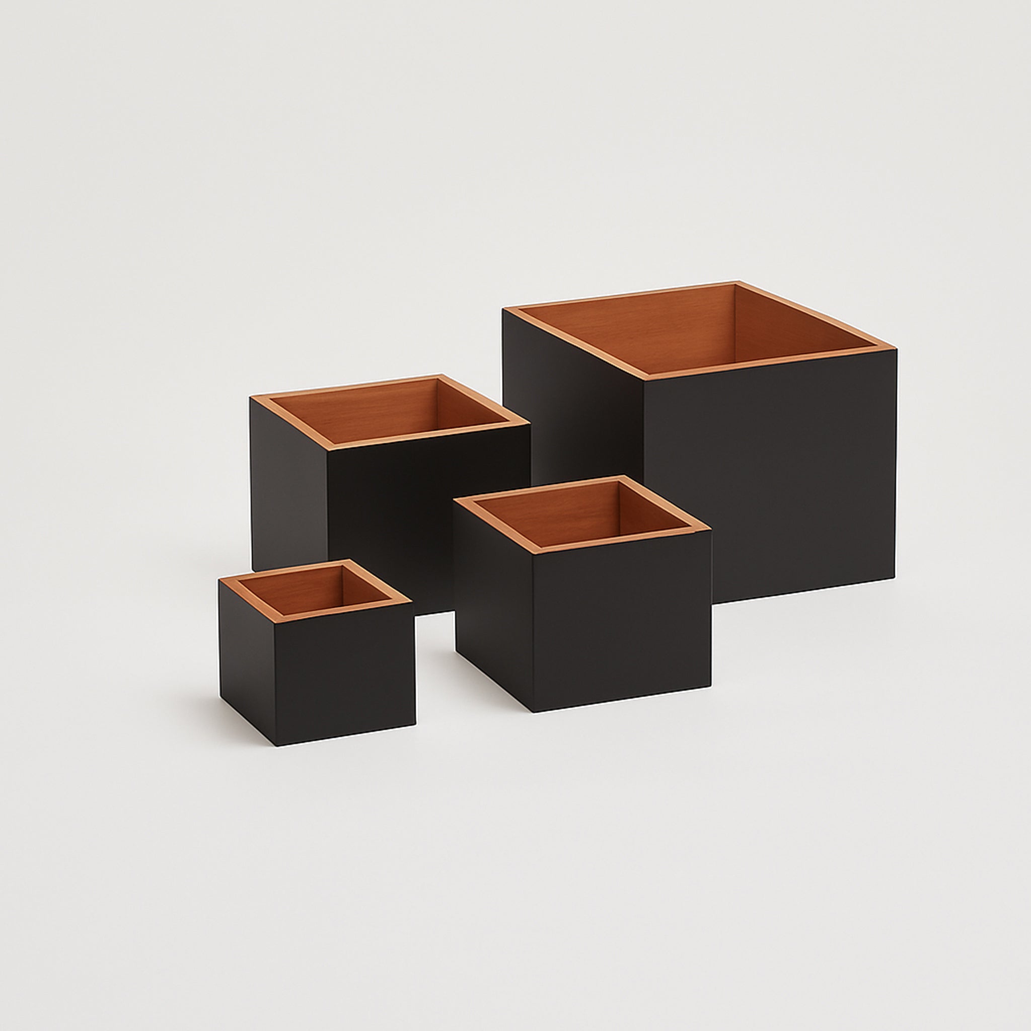 MODULAR CUBE DISPLAY RISER / BOX SET OF 4